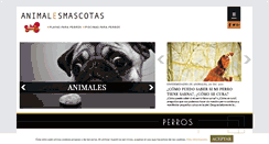 Desktop Screenshot of animalesmascotas.com